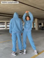 Unisex Fleece Jogger Sky Blue