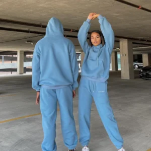 Unisex Fleece Jogger Sky Blue